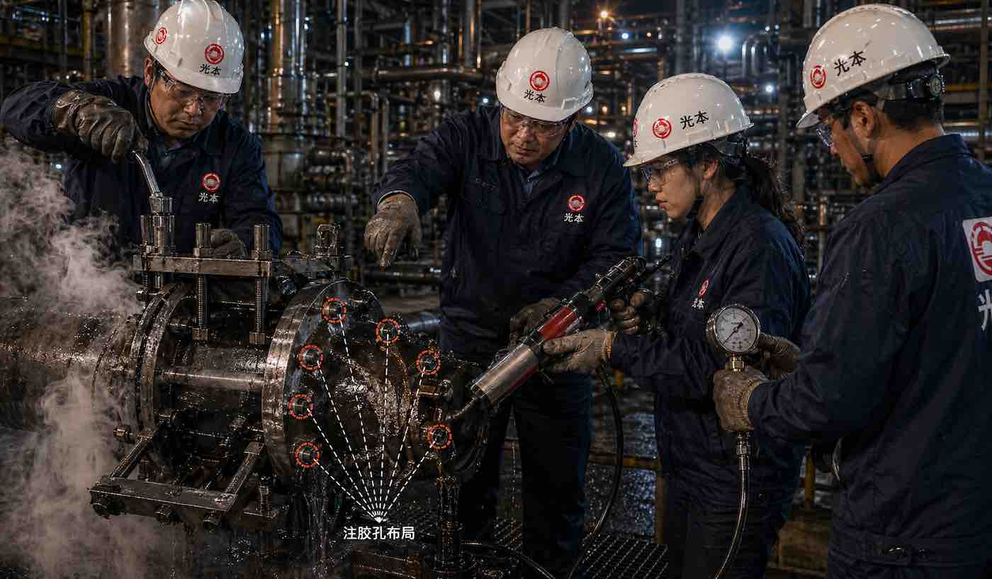 注胶孔怎么布置,为什么会直接影响堵漏成功率和安全性配图