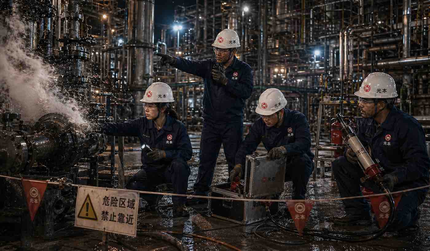 高温高压泄漏抢修时,为什么必须把控险放在正式施工前面配图